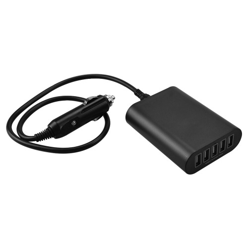 5-poorts USB-autolader 40W snelle autolader