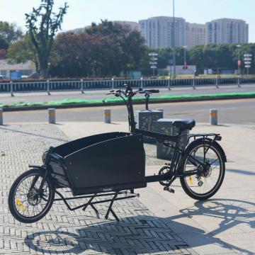 cargo bike with basket Otkargo family cargo bicycle