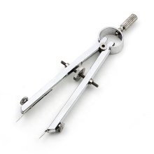 Metal Math Spring Drawing Bow Protractor Compass