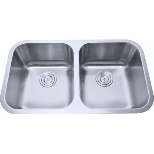 Under Mount Double Basin Two Bowl Sink