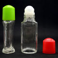 envase de 50ml vidrio botella desodorante roll-on stick, mide 32,5 mm