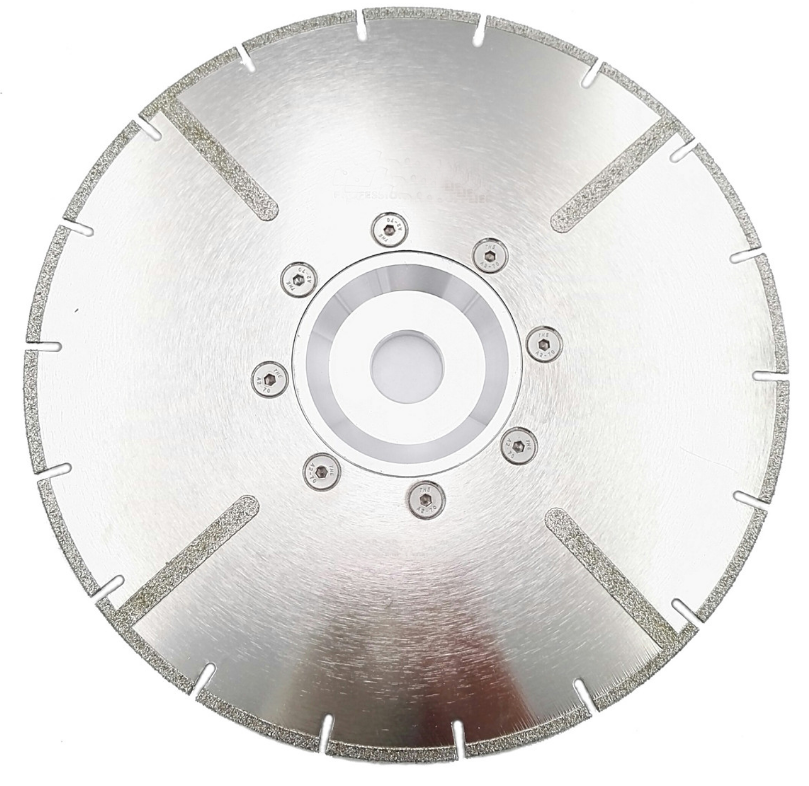 China 230mm diamond electroplate disc for cutting marble