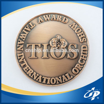 Promotional manufacture souvenir Gold Coin, Bronze Plated Coin, Custom Engraved Silver Coin