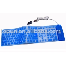 pc keyboard TP-FR109, silicon , flexible computer keyboard