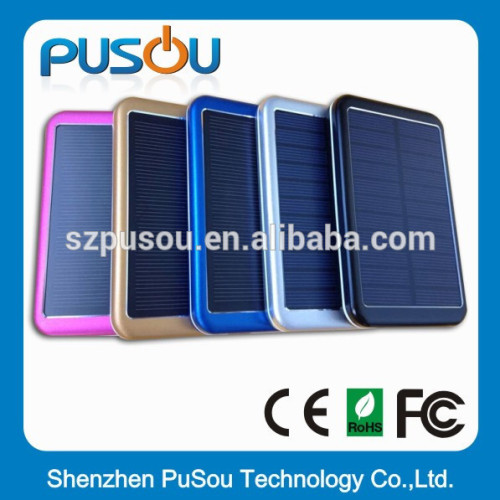 Portable mobile phone solar charger for 2015 newest products 5000mah solar charger