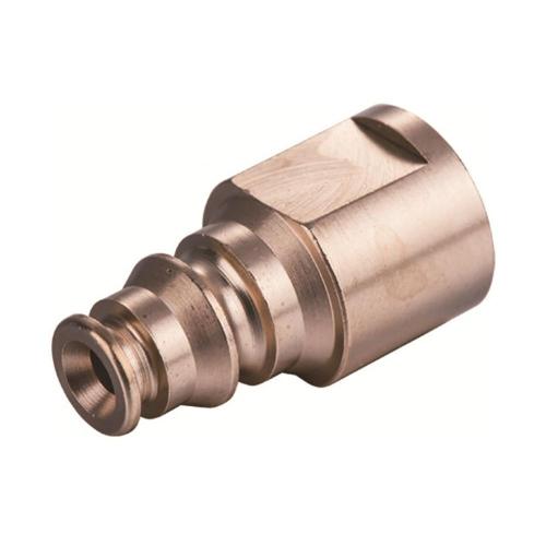 Precision CNC Grinding Machining of Copper Gear Shaft