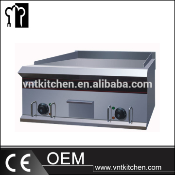 Stainless steel induction griddle table top electric griddle for restaurant
