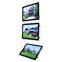 Illuminated LED Magnetic Banner Real Estate Card Holder - Hot Selling