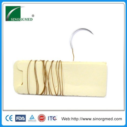 Top Grade natural absorbable Chromic Catgut suture Thread