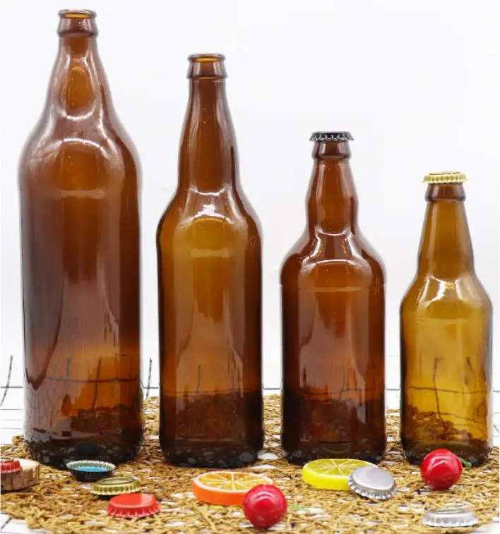 3300ml Amber Glass Beer Bottle Beverage Bottle Wholesale