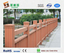 wood plastic composite railing, garden fencing, outdoor handrail