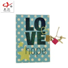 7 subject notebook with silicone covered lock