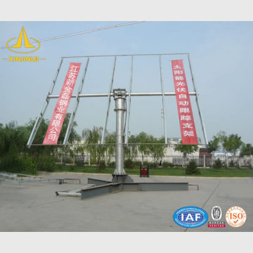 Solar Panel Street Light Pole With Galvanized