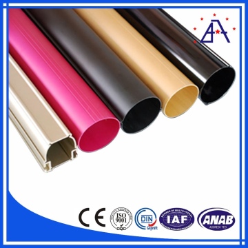 Diameter 16mm aluminum pipe/ Decorative aluminum tube Wholesale