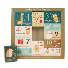 Custom Gift Christmas12 Days Advent Paper Box