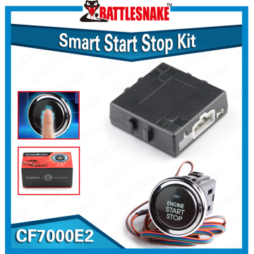 PKE Engine Start Push Button Start Stop Engine Switch Button with Ignition