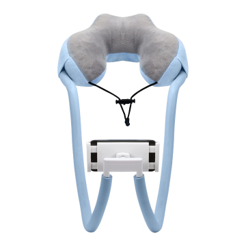 Universal Adjustable Neck Pillow Phone Holder - Travel Pillow Neck Support