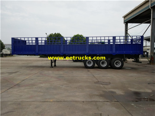 40 tấn số lượng lớn hộp Van Semi Trailers