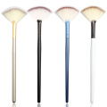 Soft Facial Fan Makeup Cosmetic Brush Multi Use