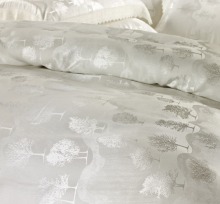 Comfortable 100% cotton plain/sateen strip/jacquard hotel sheets