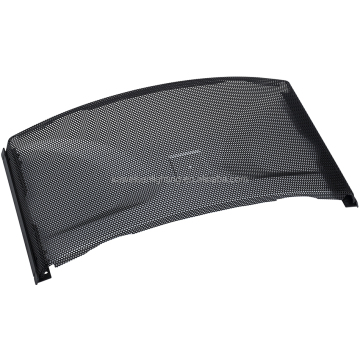 Black Microprocessor Perforated Mesh Metal Speaker Grille Covers and Steel Speaker Grill Accessories