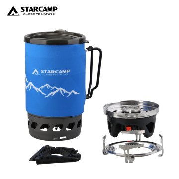 StarCamp 1400ml Outdoor Backpacking Cooking System: Solo Hiker's Ultimate Cooking Solution