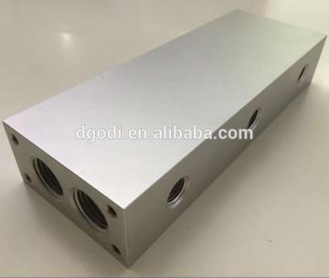 cnc machined aluminum parts of textile machinery spare parts