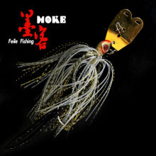 colorful painted fish lure with sequins to attract the fish