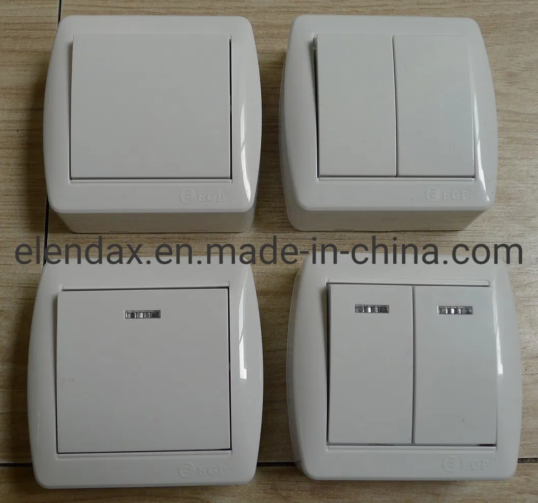 Розетка для телевизора европейского стандарта для поверхностного монтажа (S8008)