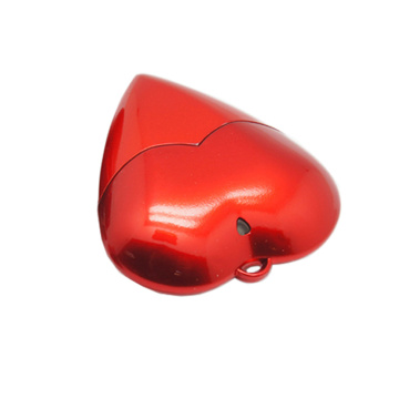 Chiavetta USB a forma di cuore rosso