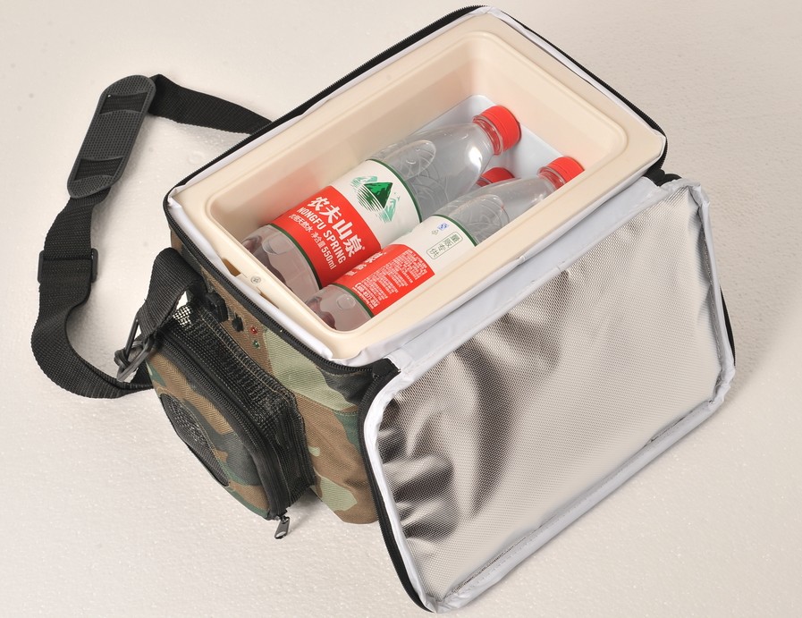 5Lblack portable mini camping fridge insulated cooler box dc12v