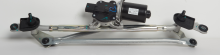 Front Windshield Wiper Motor with Linkage Assembly