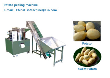 Sweet potato peeling machine