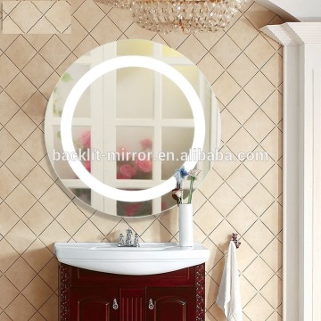 Glass mirror illuminated mirror LED mirror for bathroom