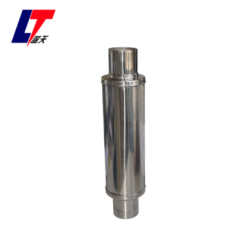 Performance  polished round exhaust car muffler  LT414200P