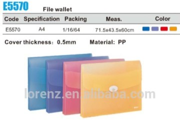 office deli file wallet plastic file bag