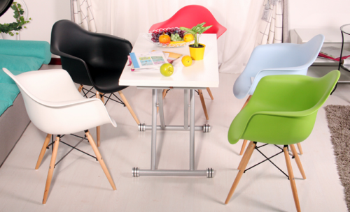 Colorful Plastic Dinning Chair Bar Chair for Sale