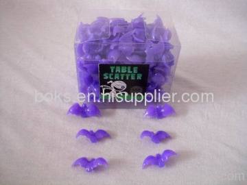 Purple Plastic Halloween Table Scatters 