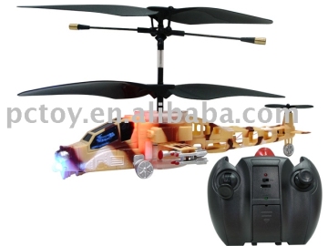 3 Channel R/C Mini Helicopter - Apache (RPC68106)