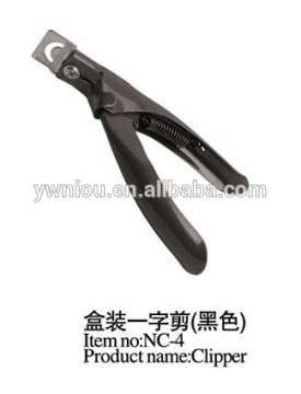 Nail Tip Clipper Cutter Acrylic False Nail Cutter Black Nail Cutter