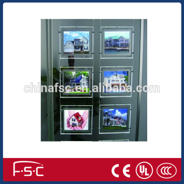 Led advertising crystal light box led advertising led lighted frame