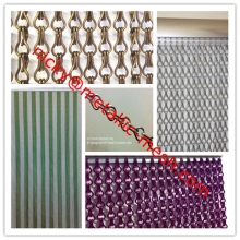 Decorative Hanging Metal Chain Fly Screen