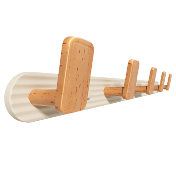 Nordic Wall Mount Metal Towel Bars and Hooks for Bathroom and Living Room