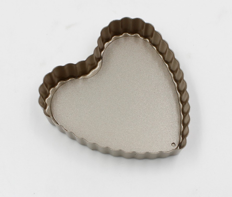 4 &quot;Mini Heart Baking Pie Dish Pan