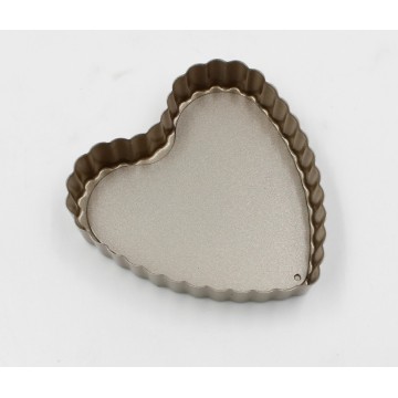 Heart-shaped Removable Pie Dish baking mold