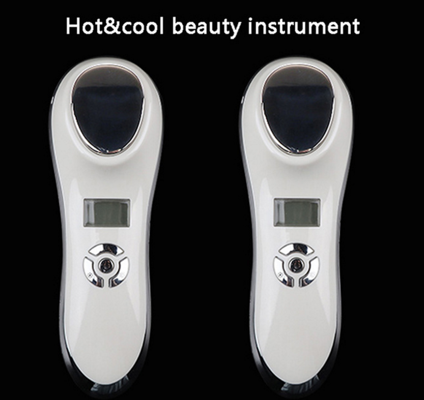 Hot Selling Electronic Hot And Cold Multiple Facial Beauty Device Ultrasonic Facial Beauty Instrument