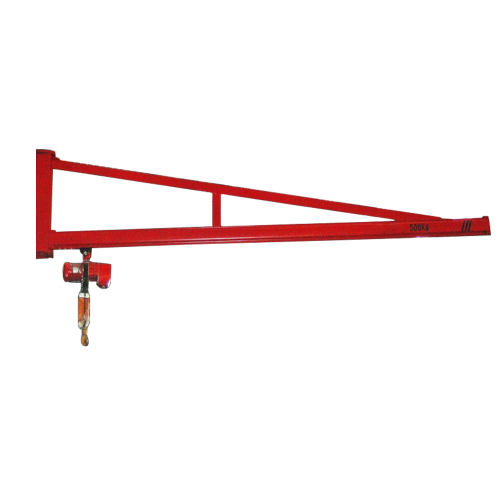 Pillar mounted floor jib crane machine