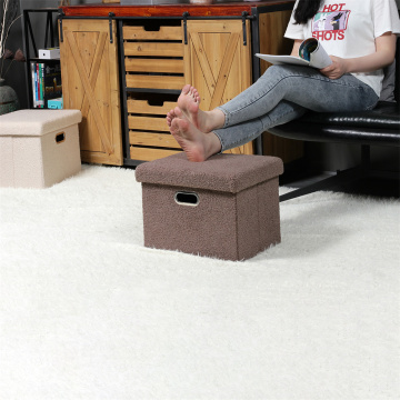 Bailey Factory Top Fashion Storage Furniture Folding Storage Ottoman for Office Dorm