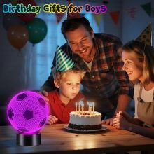 LED Night Light Table Lamp Soccer