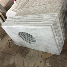 Wholesale Cheap Hole stone marble granite Vanity Top countertop